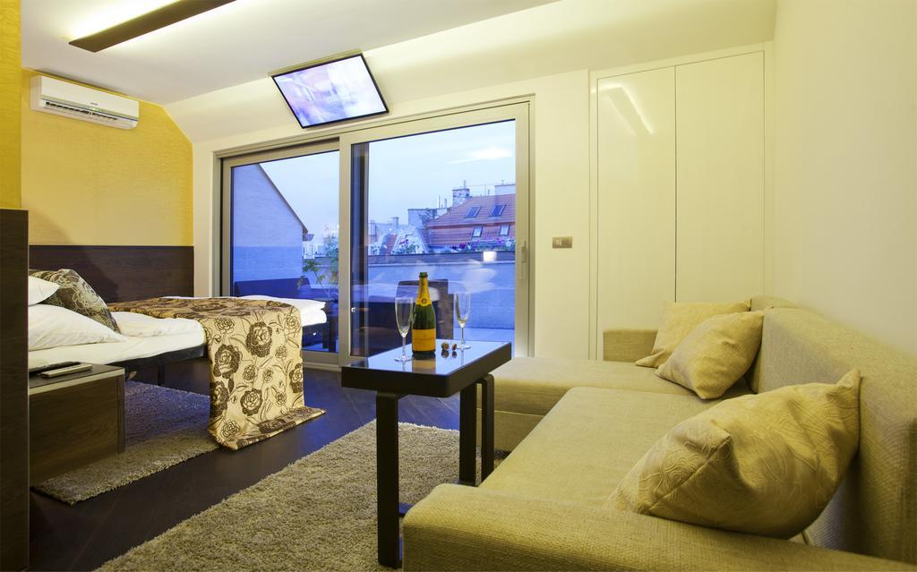 בודפשט Parliament Penthouse Boutique B&B חדר תמונה